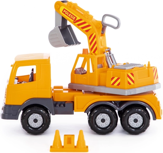 Rotating arm for realistic work