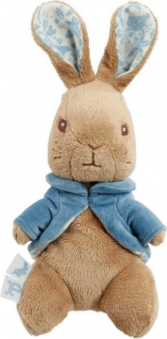Peter Rabbit plush in a blue jacket – small