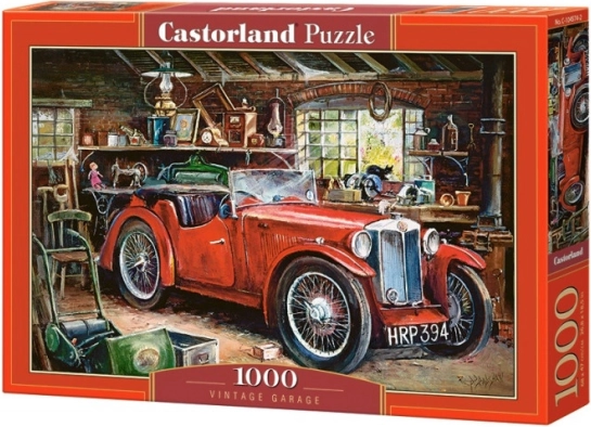 Puzzle 1000 Pieces Vintage Garage