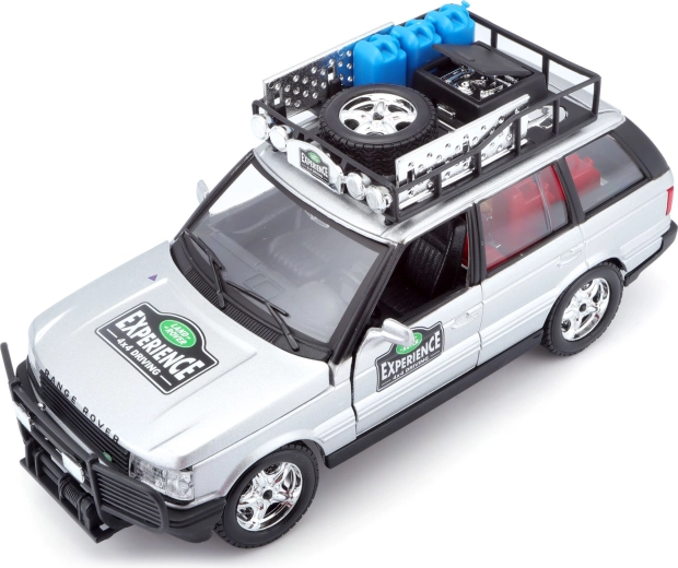 Off-road gear on the roof rack