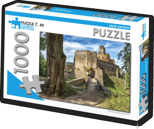 Tourist Edition puzzle Zborov Castle 1000 pieces