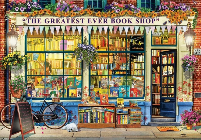 Eurographics puzzle The Best Bookstore in the World 1000 pieces