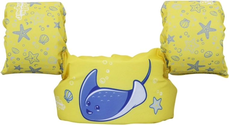 Stabilita ve vodě díky rukávkům a pěnové podpoře