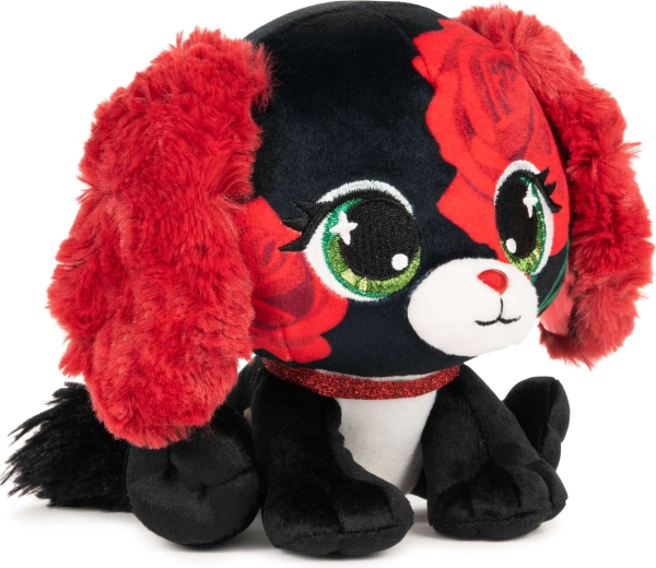 Očarujúci vzhľad s ružovým motívom