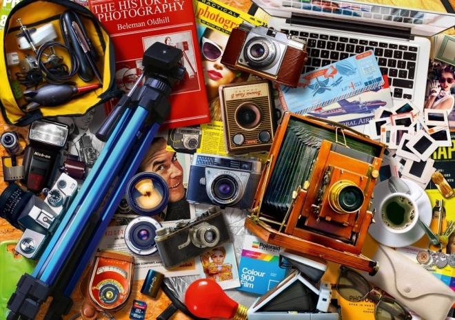 Retro Camera Collection Puzzle 1000 Pieces