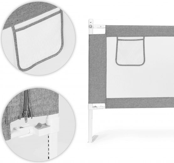 Adjustable height and secure locking