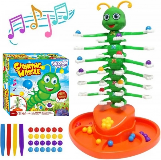Woopie Dancing Caterpillar – Dexterity Family Game for Kids