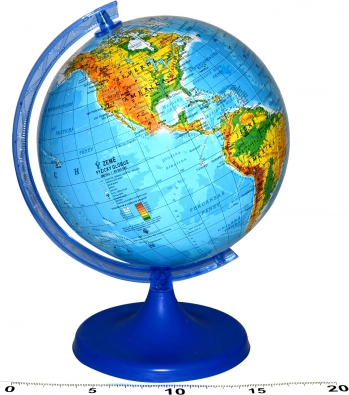 Geographical Globe 16 cm