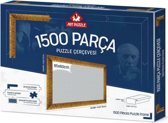 Puzzle Frame 85x60 cm Gold for ART PUZZLE and Others