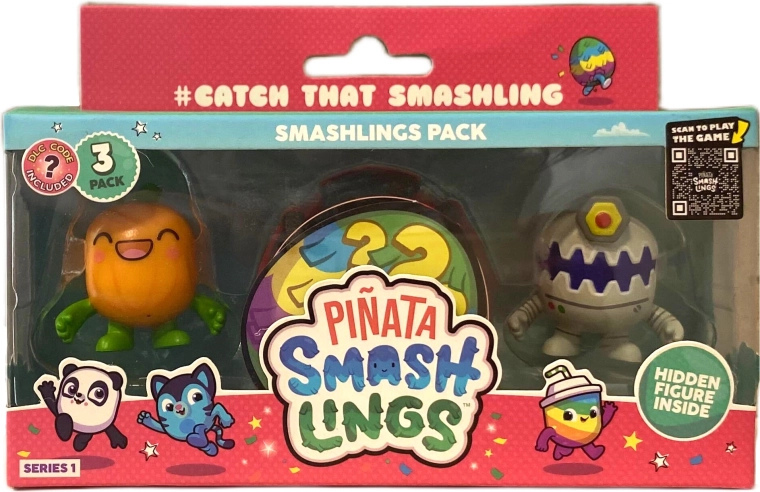 3 personaggi casuali della serie 1 in ogni confezione