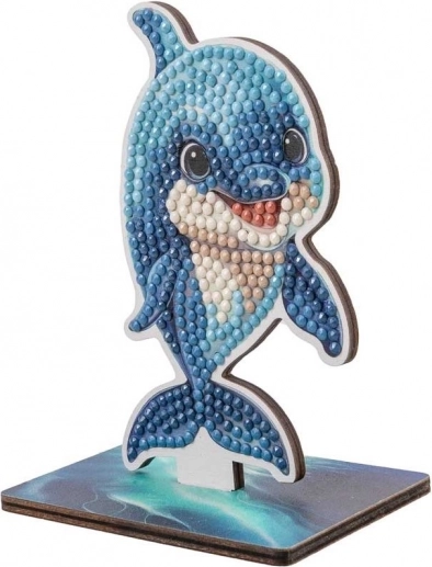 Diamond Painting CRYSTAL ART: Ocean - Dolphin