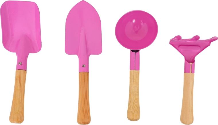 Durable tools with wooden handles