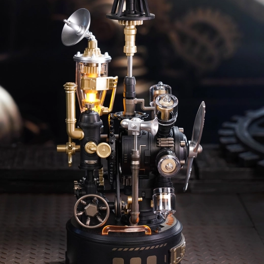 LED-Beleuchtung und Dampfeffekt