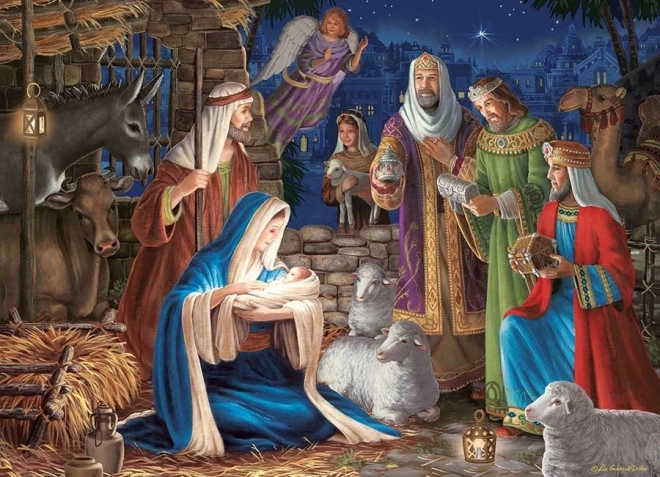 COBBLE HILL Puzzle Miracle in Bethlehem 1000 pieces