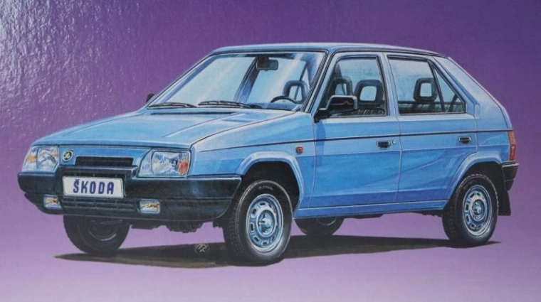Car model Kliklak Škoda Favorit