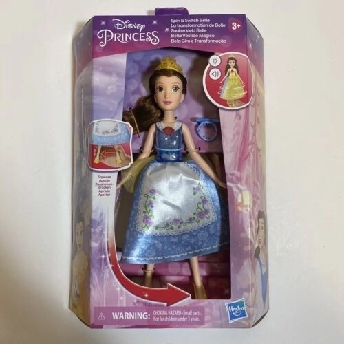 Bambola Disney Principessa Belle con Abiti Intercambiabili