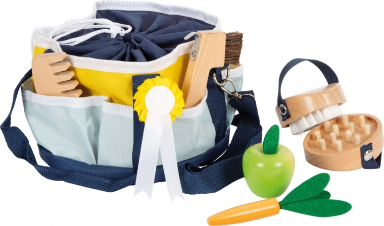 small foot set voor paardenverzorging met tas