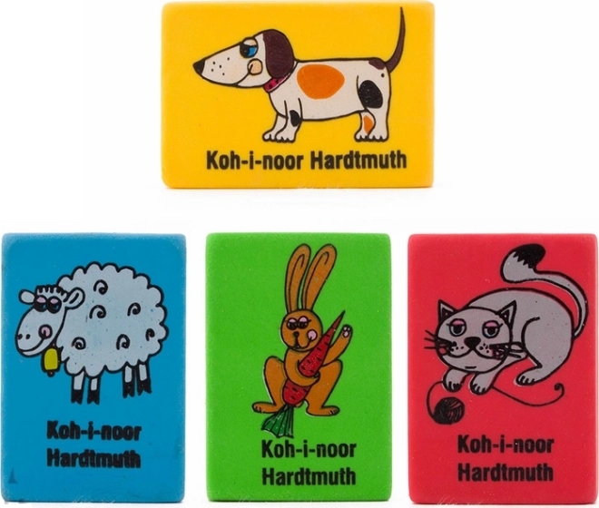 Kneaded Eraser KOH-I-NOOR Animals, 1 pc (assorted)