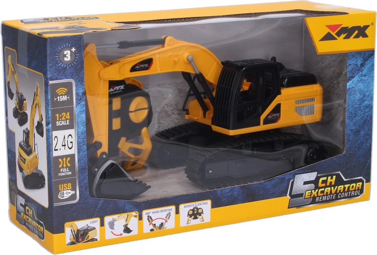 RC bager na diaľkové ovládanie 26 cm