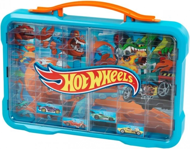 Kovček za HOT WHEELS z osvetljenim logotipom