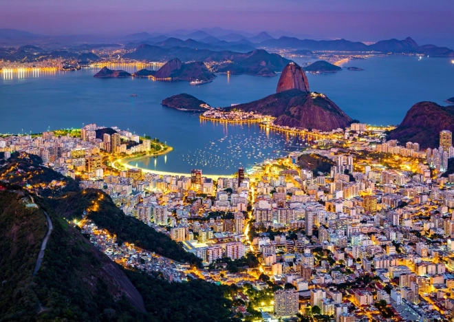 ENJOY Puzzle Rio de Janeiro at Night, Brazil – 1000 Pieces