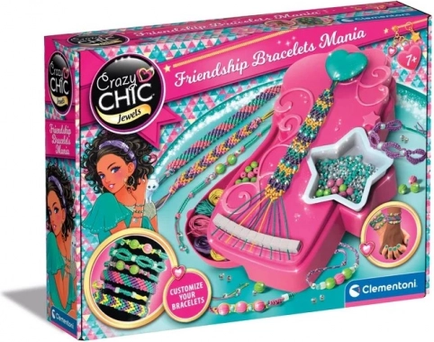 creatieve set crazy chic – vriendschapsarmbanden maken