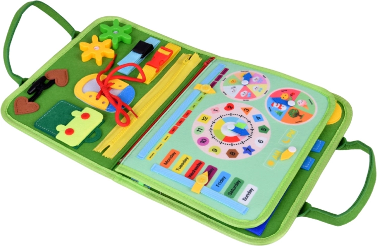 6 interactive pages for learning through play