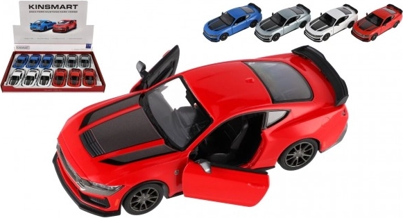 Kinsmart model auta Ford Mustang Dark Horse 1:38 na spätné natiahnutie