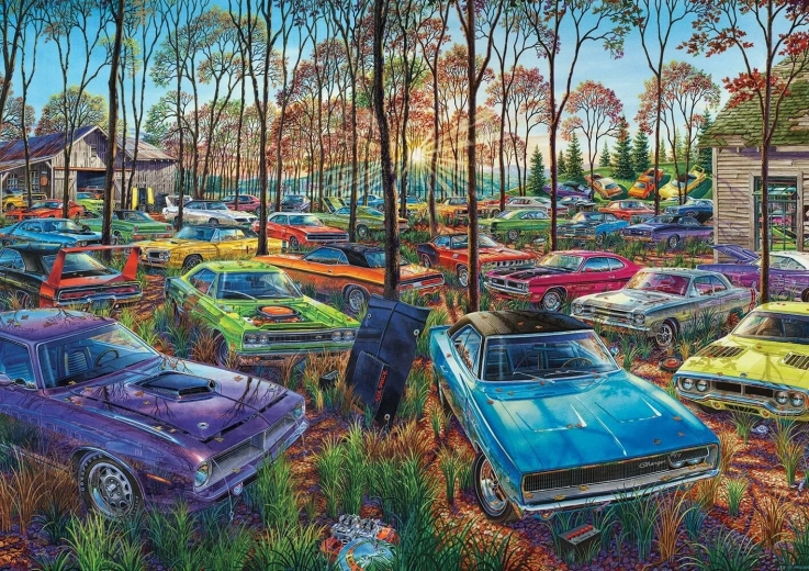 Scrapyard Puzzle 1000 Pieces ART PUZZLE