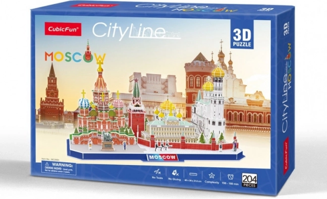 3D Puzzle City Line Moscow