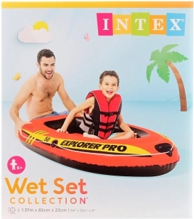 Inflatable Boat Explorer Pro 50 for Kids 137 × 85 × 23 cm