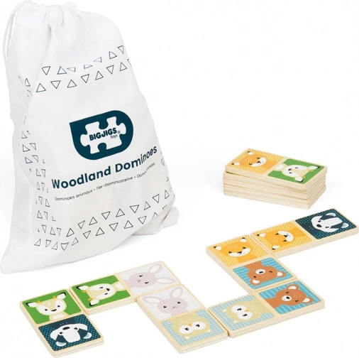 Trædomino Skovdyr
