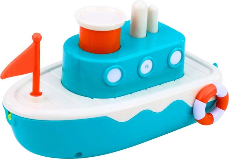 Floats on its own thanks to the wind-up mechanism