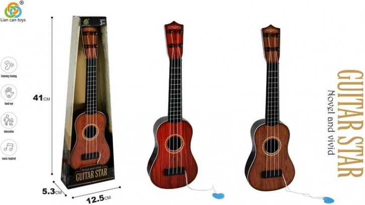Dziecięca gitara z 4 strunami