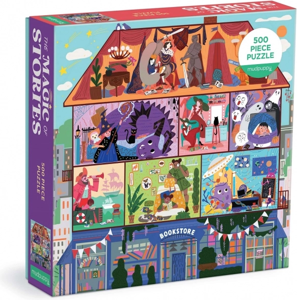 Mudpuppy Puzzle Magic of Stories 500 Pieces