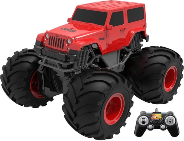 Obojživelný diaľkovo ovládaný Jeep Double Eagle