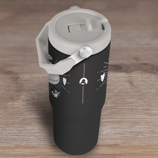 Coperchio richiudibile con beccuccio anti-schizzo