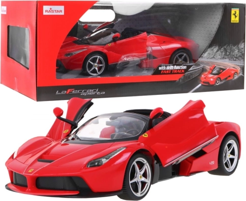 Rastar Ferrari LaFerrari Aperta 1:14 voiture radiocommandée 2,4 GHz – Rouge