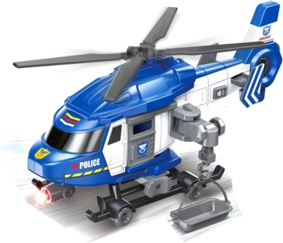 Policajná helikoptéra na zotrvačník