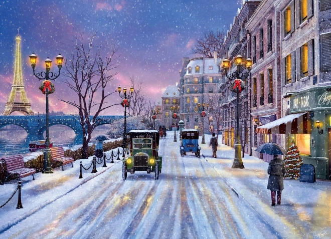 Eurographics Puzzle Christmas Eve in Paris 1000 Pieces