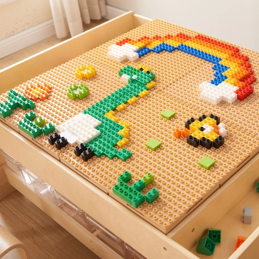 Compatible avec les marques de briques populaires