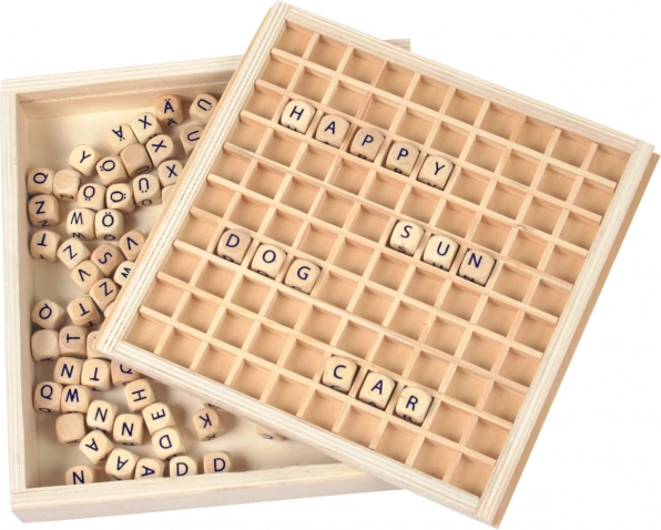 Wooden Game with Letters Small Foot