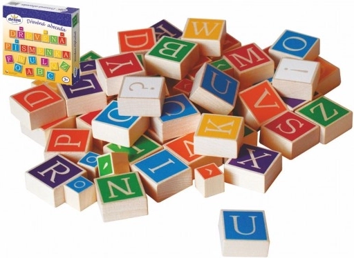 Detoa Wooden Alphabet for Children