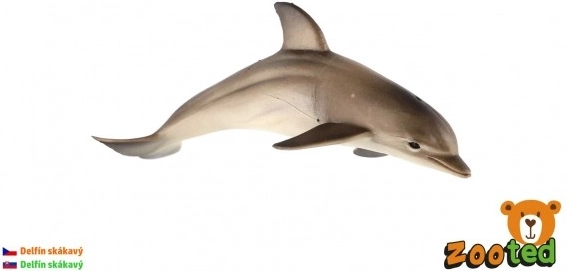 Figurine en plastique de grand dauphin 12 cm
