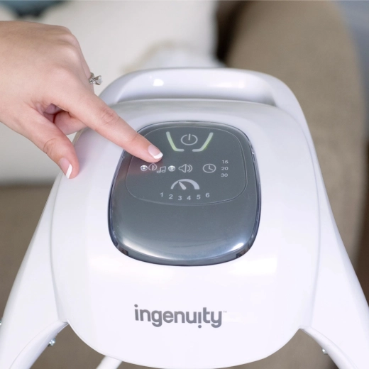 Quiet swinging with 6 TrueSpeed settings