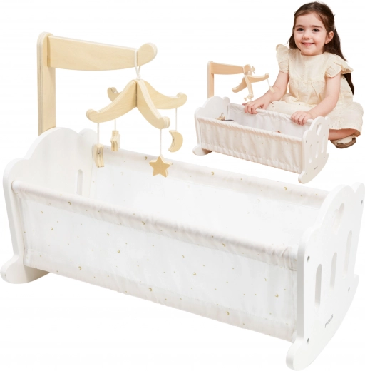 Berceau en bois pour poupées PolarB de Viga