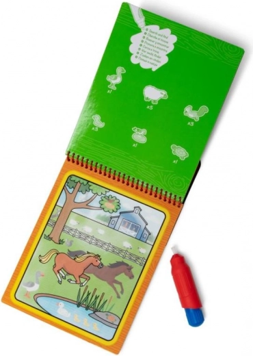 Magiczne kolory pod wpływem wody