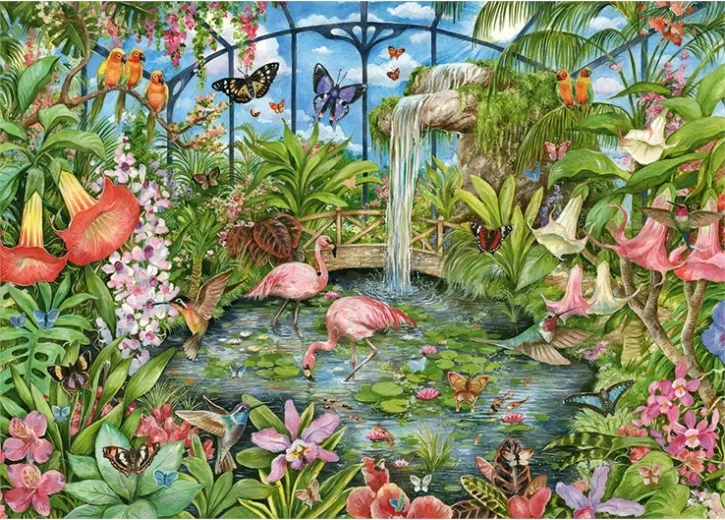 Puzzle FALCON Tropical Greenhouse 1000 pieces