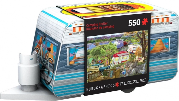Puzzle in Tin Box Caravan - 550 Pieces