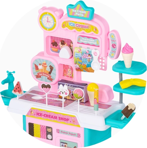 Veel accessoires om te serveren